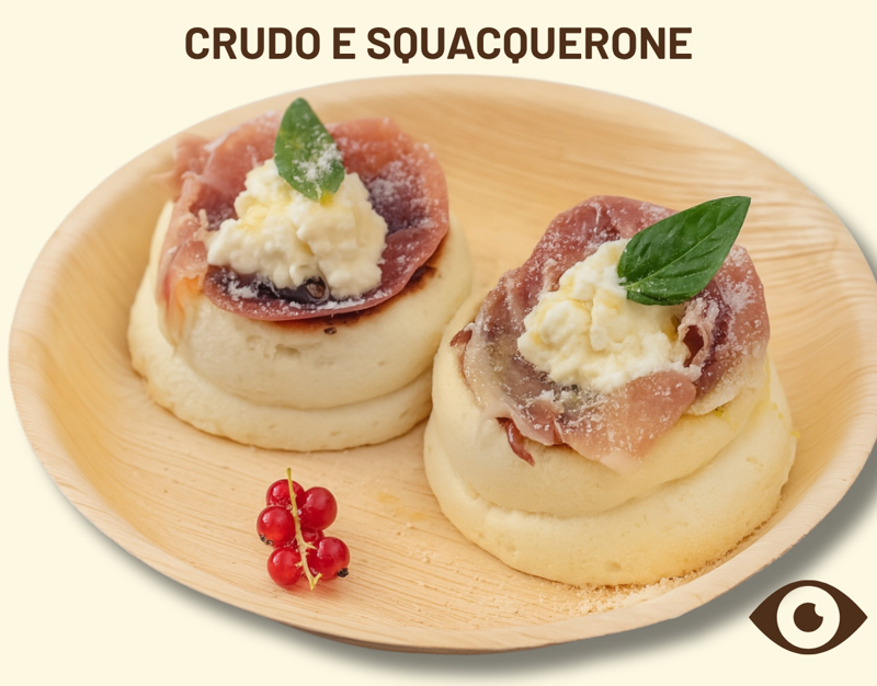Crudo e squacquerone