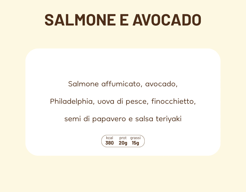 Salmone e avocado
